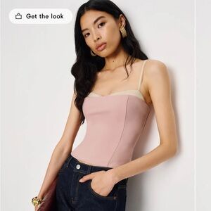 Reformation Melanie Top Pink - Size 2
